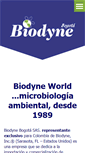 Mobile Screenshot of biodyne-bogota.com